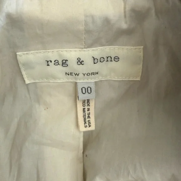 Rag & Bone Chambray Blazer | Size 00 - Picture 5 of 5
